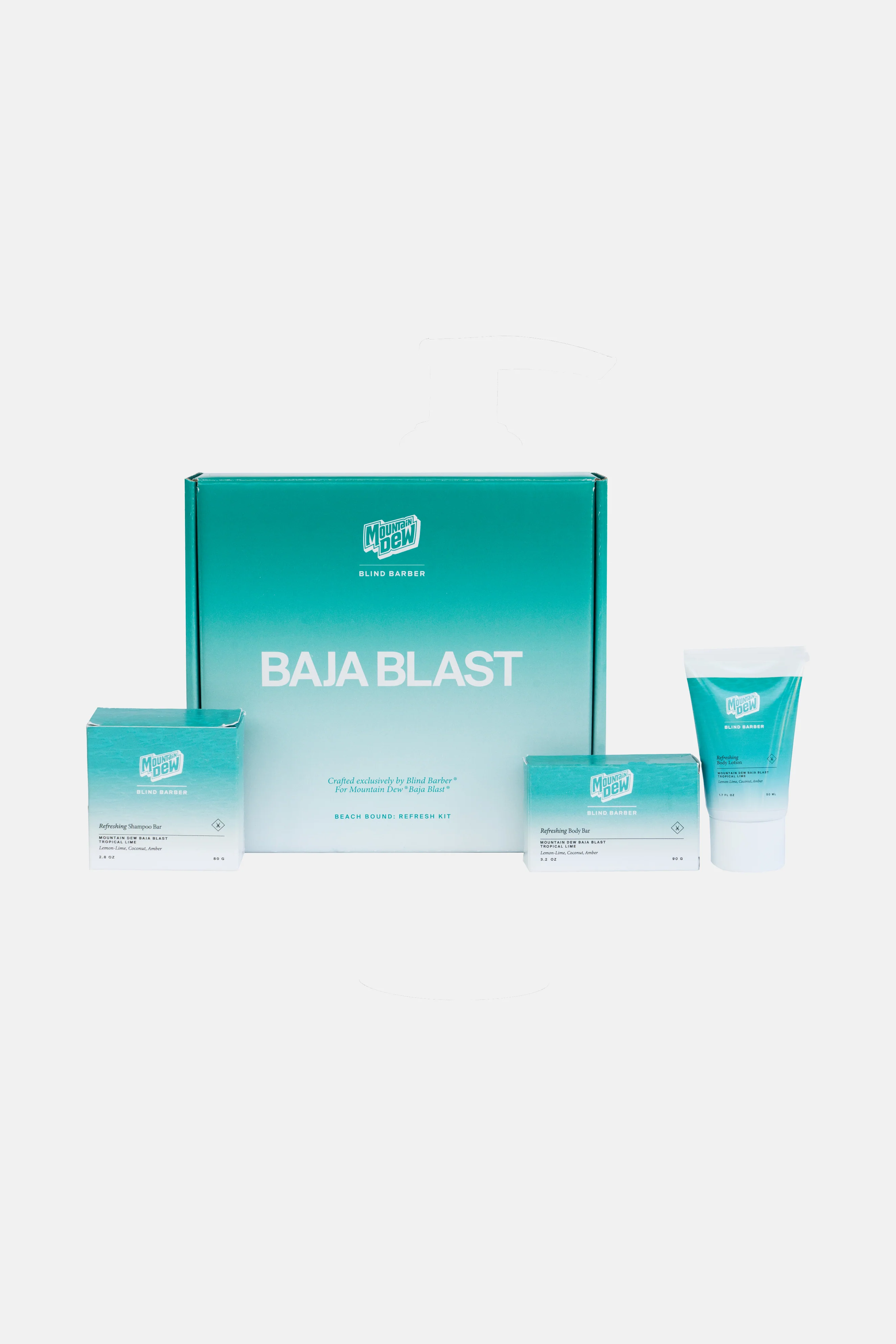 Baja Blast x Blind Barber